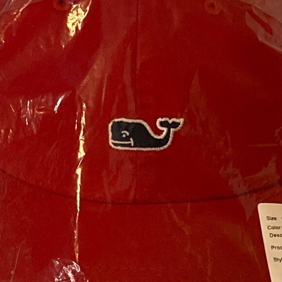 NWT Vineyard Vines Red Velvet Hat New in Bag OSFM - Picture 2 of 5
